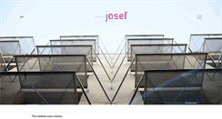 Desktop Screenshot of hoteljosef.com